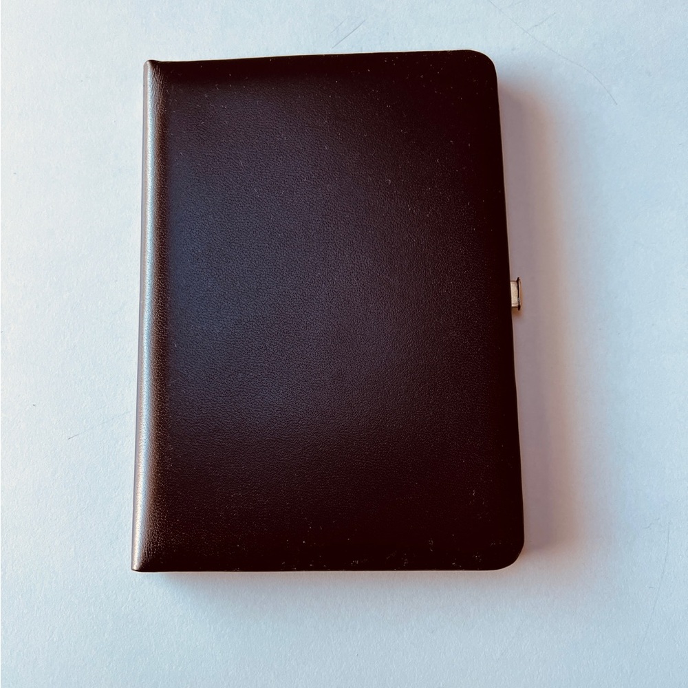 T. Anthony leather photo wallet